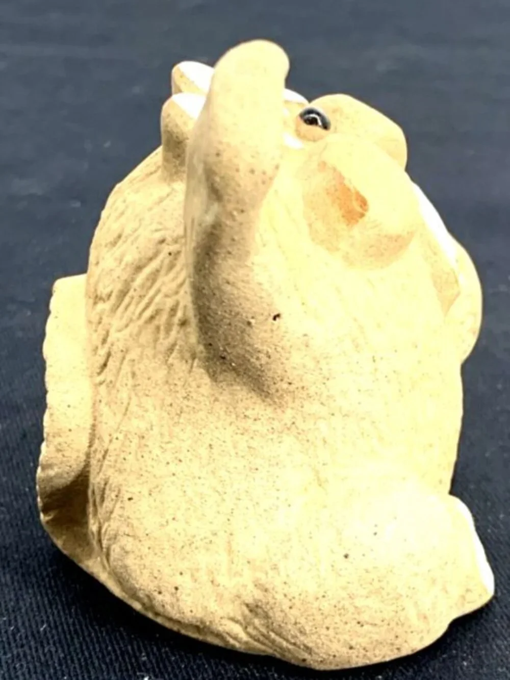 The Clay Menagerie Igor the Beaver Figurine Ceramic 3 1/2